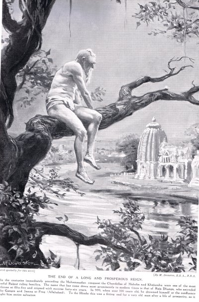 Das Ende einer langen und erfolgreichen Herrschaft, Illustration aus 