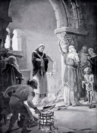 Das Urteil der neun Pflugscharen, Illustration aus 