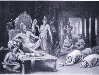 Vikramanka Chalukhya sendet eine freundliche Botschaft an Kulottunga Chola von Margaret Dovaston