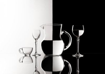 Klarer Glas-Kontrast von Margareth Perfoncio