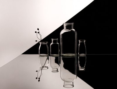 Elegante Glasreflexionen von Margareth Perfoncio