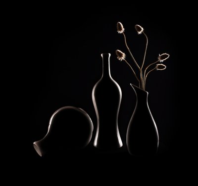 Elegante Stillleben Silhouetten von Margareth Perfoncio
