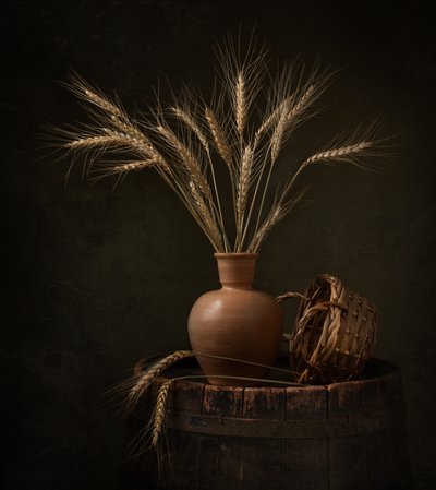 Ernte Weizen Stillleben von Margareth Perfoncio