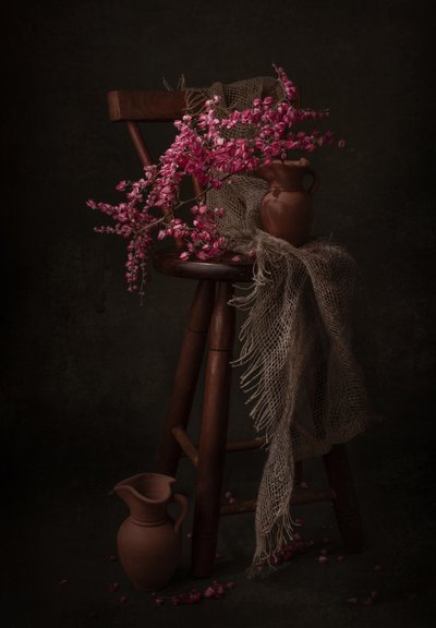 Stimmungsvolle Rosa Blüten von Margareth Perfoncio