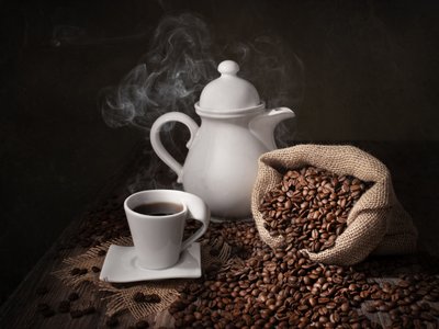 Warmer Kaffee-Morgen von Margareth Perfoncio