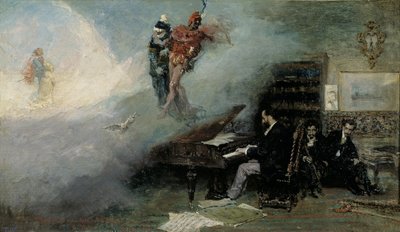 Fantasie über Faust, 1866 von Marià Fortuny