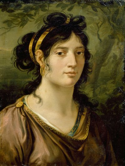 Selbstporträt von Maria Callani (1778-1803) von Maria Callani