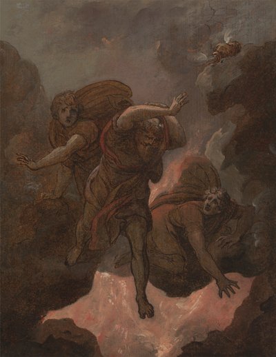 Das Urteil über Korah, Dathan und Abiram von Maria Hadfield Cosway