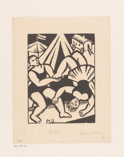Gaukler von Maria Uhden (signed by artist)
