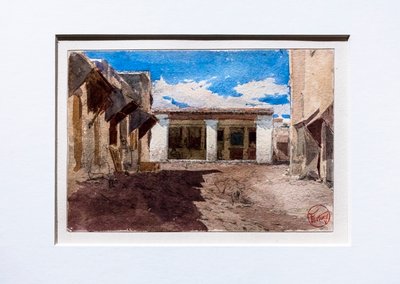 Einkaufsstraße in Marokko, um 1862 von Mariano Fortuny