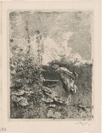 Der Gartenliebhaber von Marià Fortuny