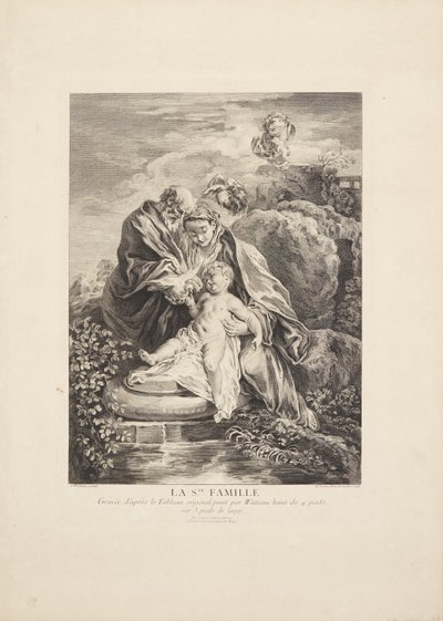 Die Heilige Familie von Marie Jeanne Renard Dubos