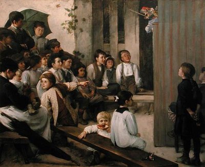 Guignol im Dorf von Marie Mrs Dujardin Beaumetz Petiet