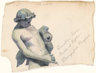 Betrunkener Faun, Museo in Neapel von Marietta Minnigerode Andrews