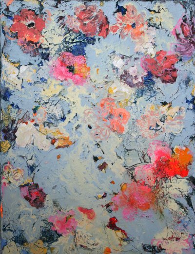 Lebendige Abstrakte Blüten von Marina Nelson