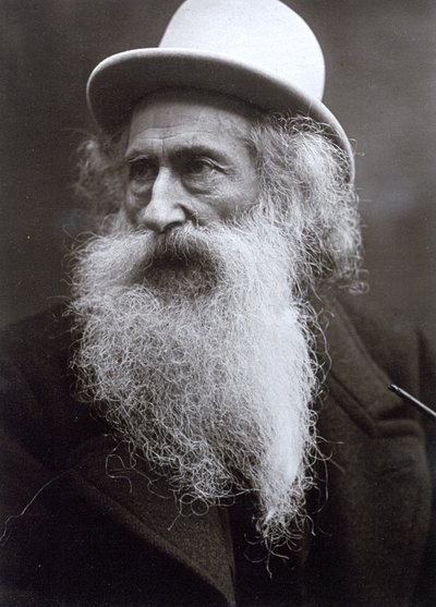 Halbporträt des älteren Bildhauers Vincenzo Gemito von Mario Nunes Vais
