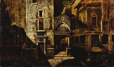 Eine Ecke in Venedig von Mario de (1852 1924) Maria