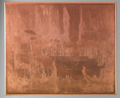 Beerdigung am Ganges von Marius Bauer