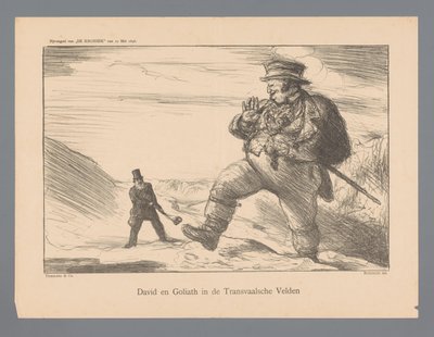 David und Goliath in den Transvaal-Feldern von Marius Bauer