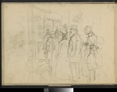 Reihe von Figuren von Marius Bauer
