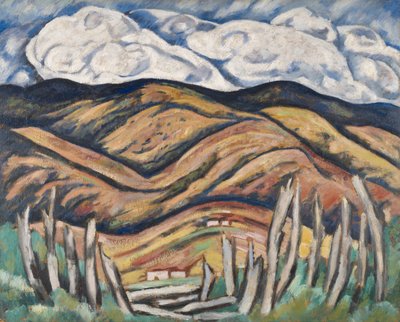 Das Ende von Neuengland—Der Anfang von New Mexico von Marsden Hartley
