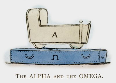Alpha und Omega (Farblithografie) von Martin  Anderson