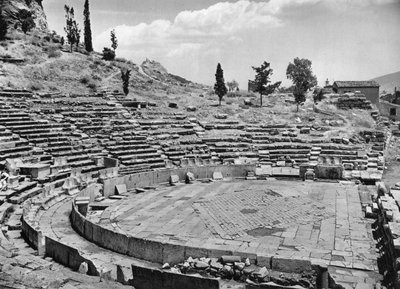 Theater des Dionysos, Athen, 1937 von Martin Hurlimann