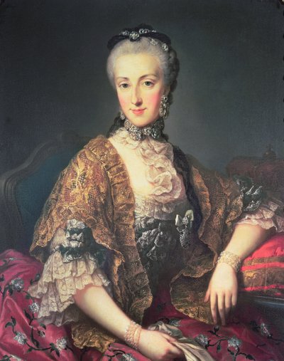 Erzherzogin Maria Anna Habsburg-Lothringen, genannt Marianne (1738-89), zweites Kind von Kaiserin Maria Theresia von Österreich (1717-80) und Franz I. (1708-65) von Martin II Mytens or Meytens