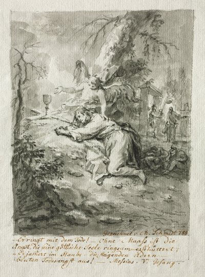 Christus am Ölberg, 1788 von Martin Johann Schmidt