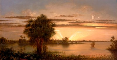 Florida Sonnenaufgang von Martin Johnson Heade