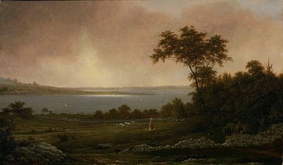 Landschaft von Rhode Island von Martin Johnson Heade