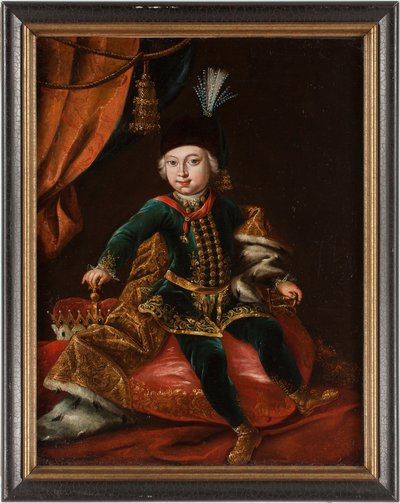 Porträt von Kaiser Joseph II. als Kind von Martin Meytens the Younger