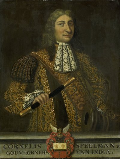 Porträt von Cornelis Speelman, Generalgouverneur von Niederländisch-Indien von Martin Palin (copy after)