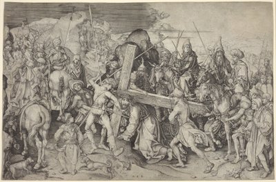 Christus trägt das Kreuz von Martin Schongauer
