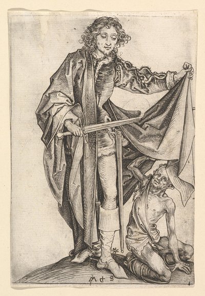 St. Martin, ca. 1435-1491 von Martin Schongauer