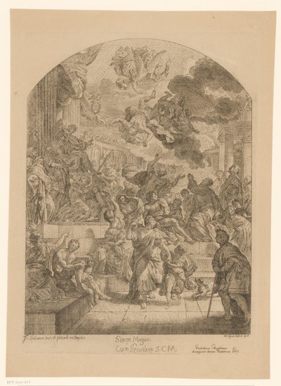 Sturz des Simon Magus von Martin Speer