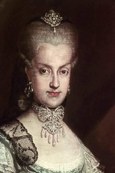 Porträt von Maria Carolina von Österreich von Martin van Meytens