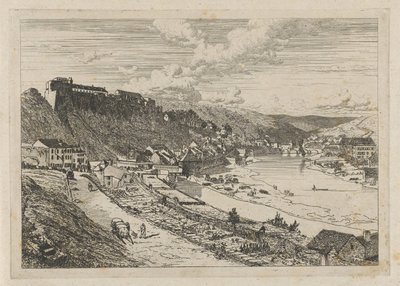 Ansicht von Bouillon von Martinus Antonius Kuytenbrouwer jr.