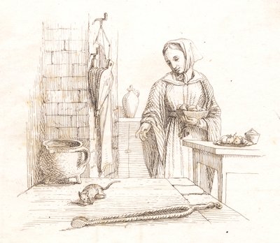 Illustration zu "Halvhundrede Fabler for Børn" von Hey von Martinus Rørbye