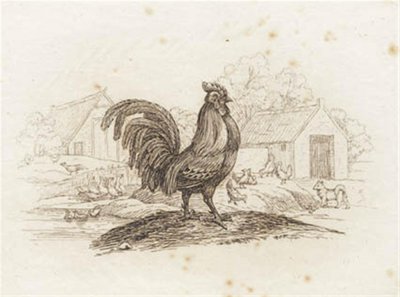 Illustration zu "Fünfzig Fabeln für Kinder" von Hey von Martinus Rørbye