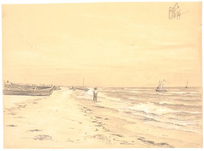 Teil von Sønderstrand, Skagen von Martinus Rørbye