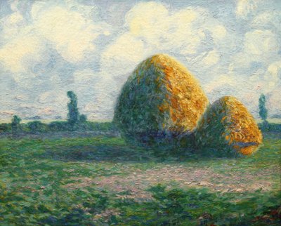 Die Heuhaufen (die Pampa von heute) von Martín Malharro