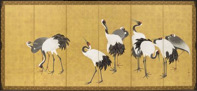 Kräne von Maruyama Okyo