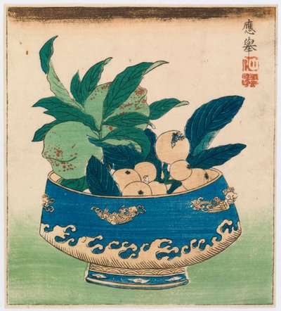Pfirsiche und Loquats von Maruyama Okyo