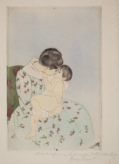 Mutterkuss von Mary Cassatt
