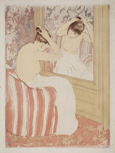 Die Frisur von Mary Cassatt