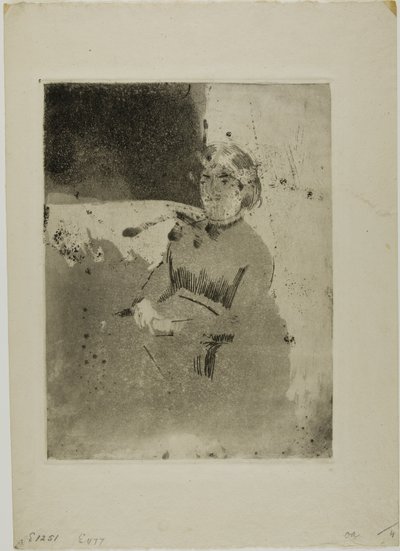 Die Ecke des Sofas (Nr. 1) von Mary Cassatt