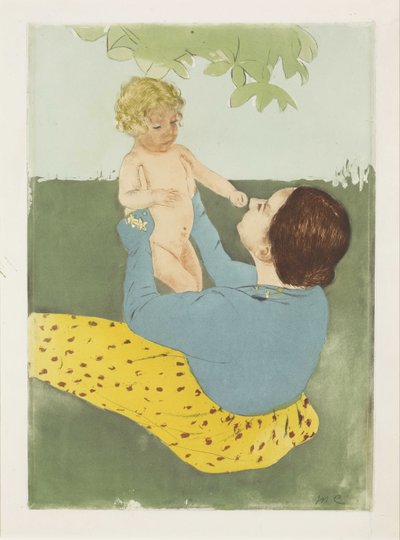 Unter dem Kastanienbaum von Mary Cassatt
