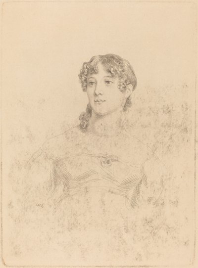 Lady Maria Hooker als Miss Turner im Alter von siebzehn Jahren von Mary Dawson Turner, after Thomas Phillips