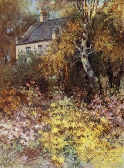 Schottische Gärten: Raeden House von Mary Georgina Wade Wilson